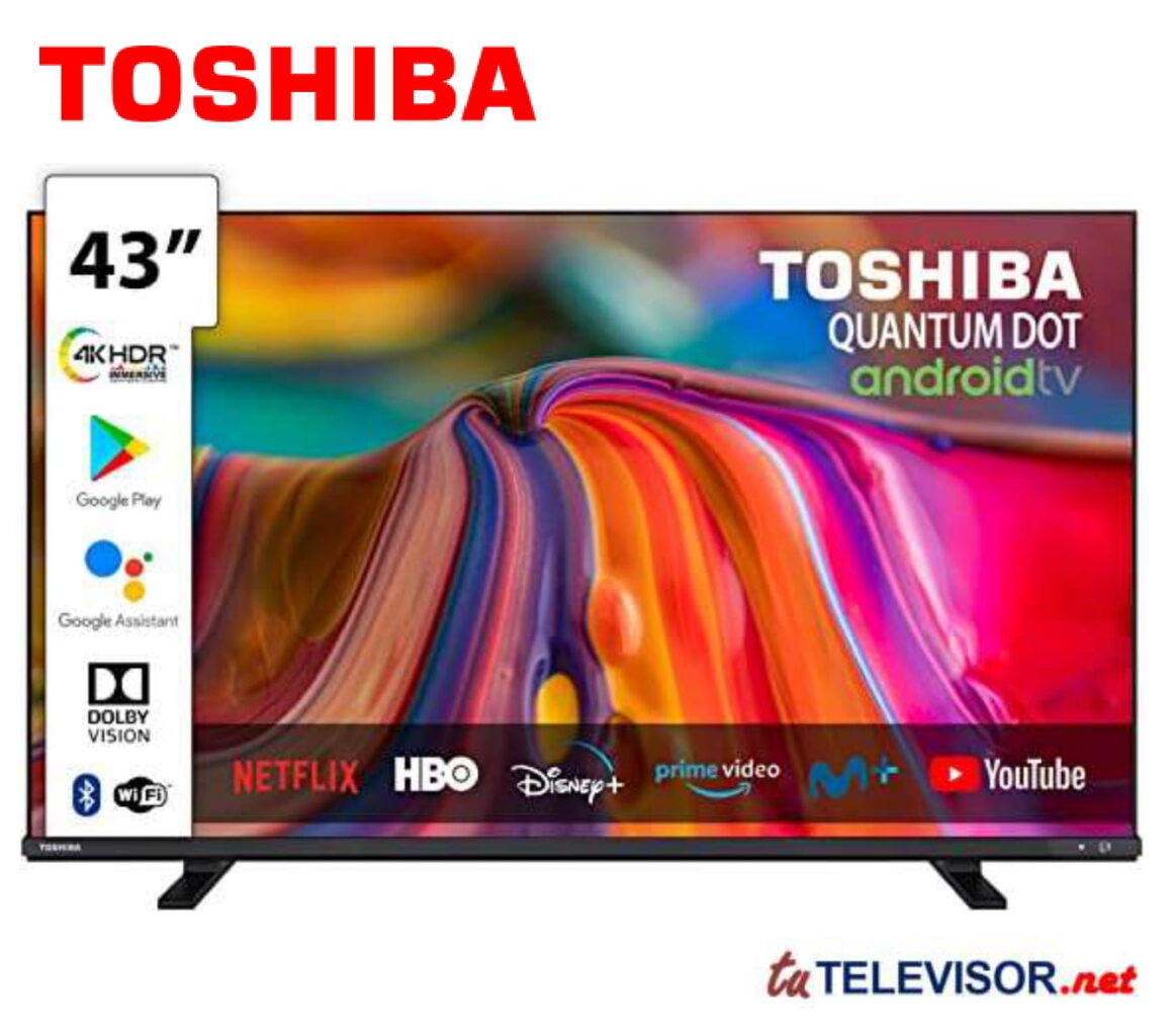 Televisor TOSHIBA QLED 43QA4163DG - Bar