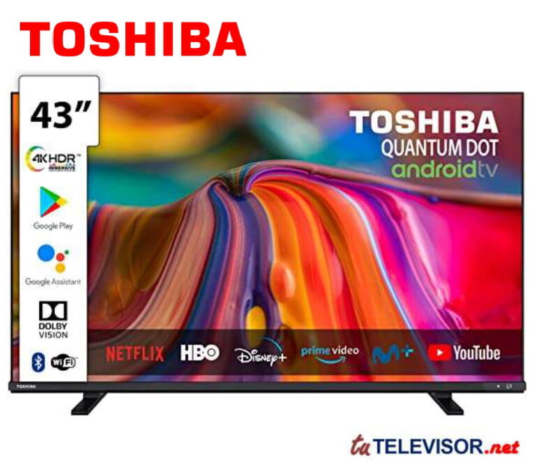 Televisor TOSHIBA QLED 43QA4163DG - QLED